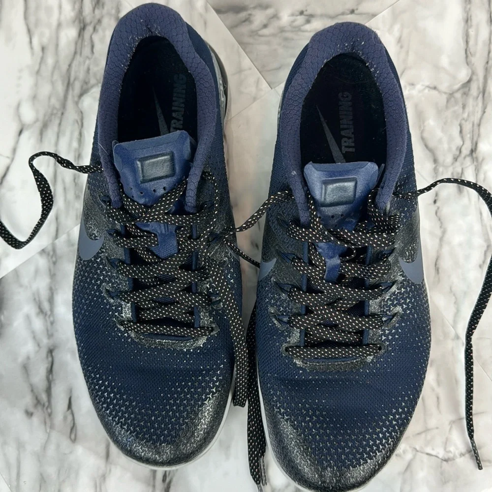 Nike Metcon 4 metallic blue women size 10 sneaker cross fit trainer shoe - Picture 3 of 13